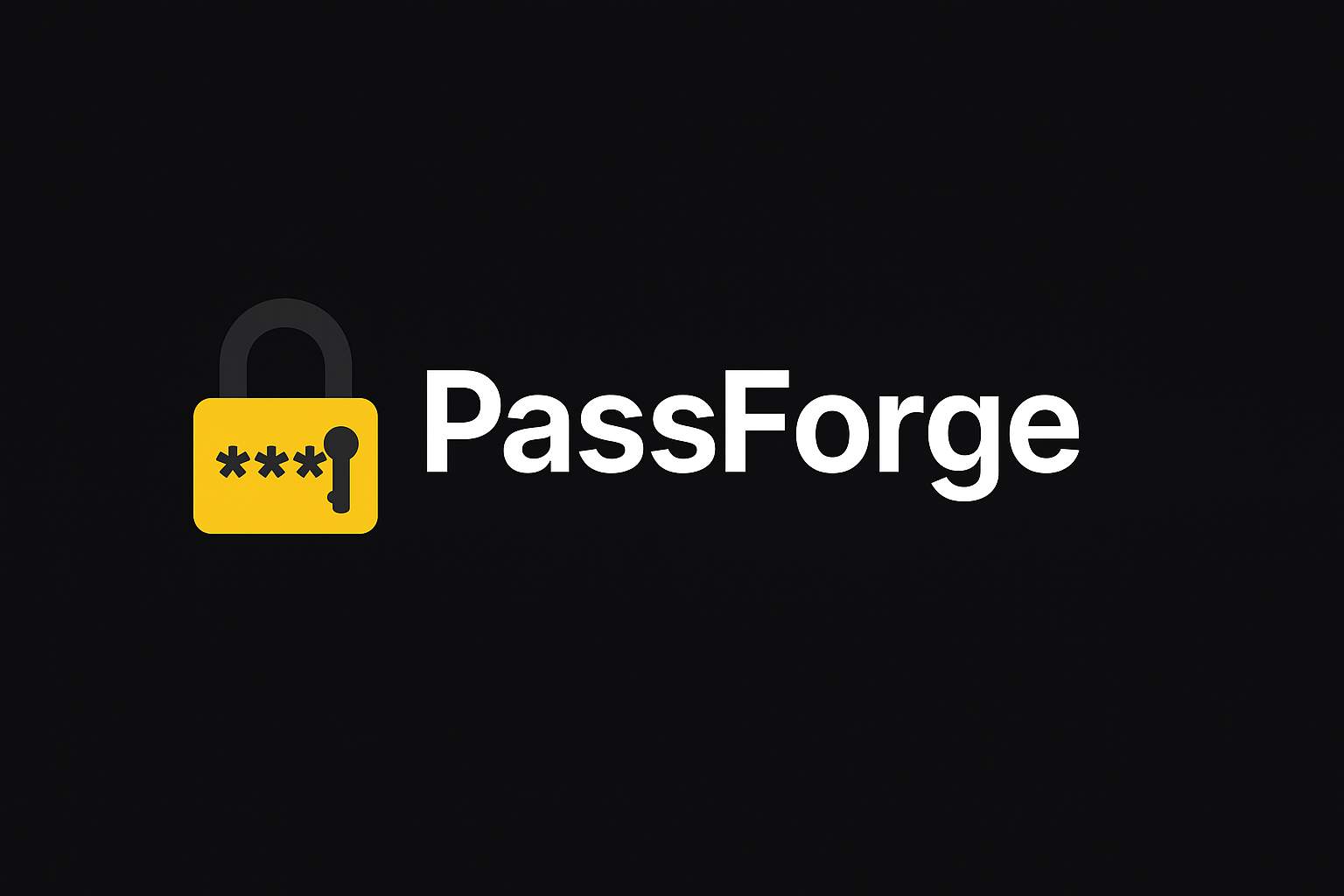 PassForge, el generador de contraseñas local