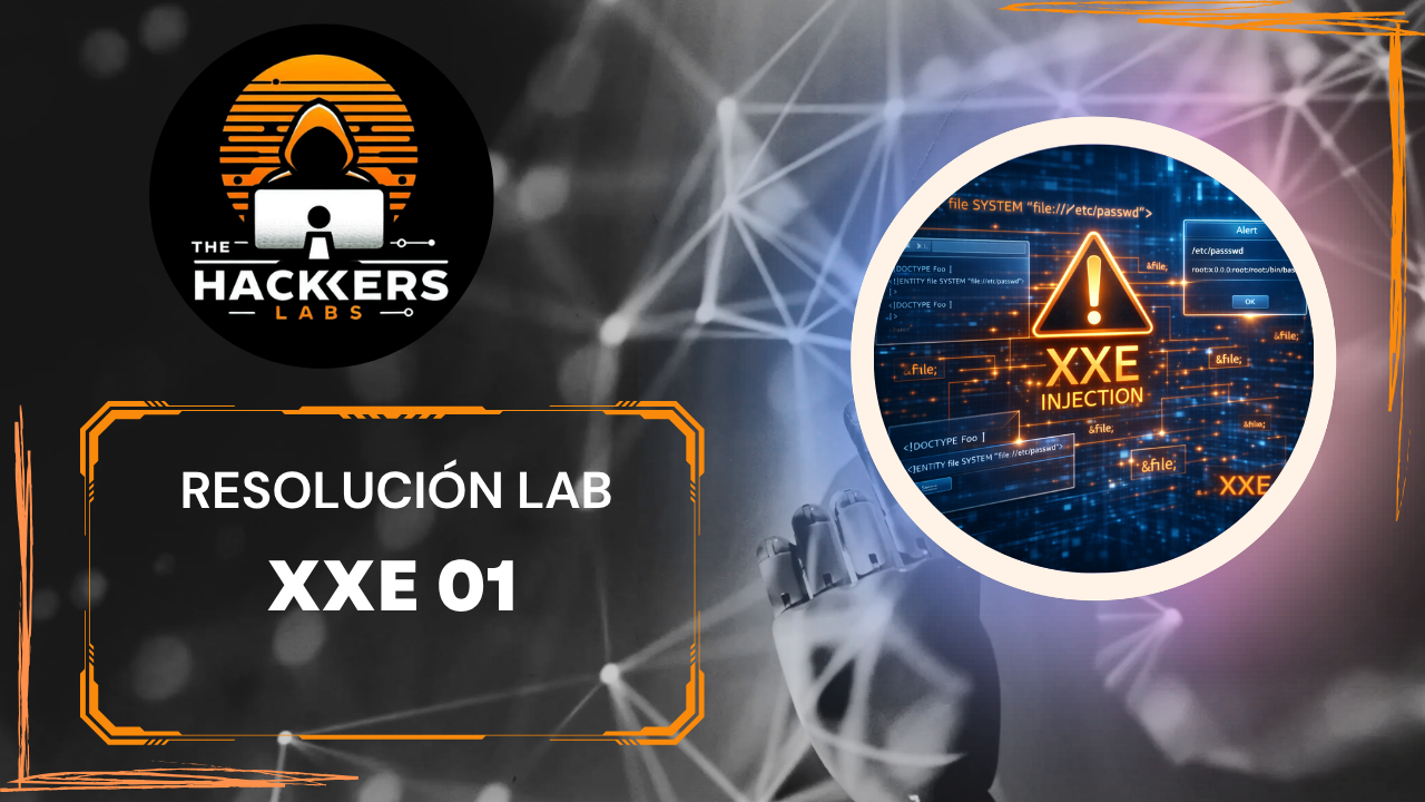Resolución del Lab – XXE 01